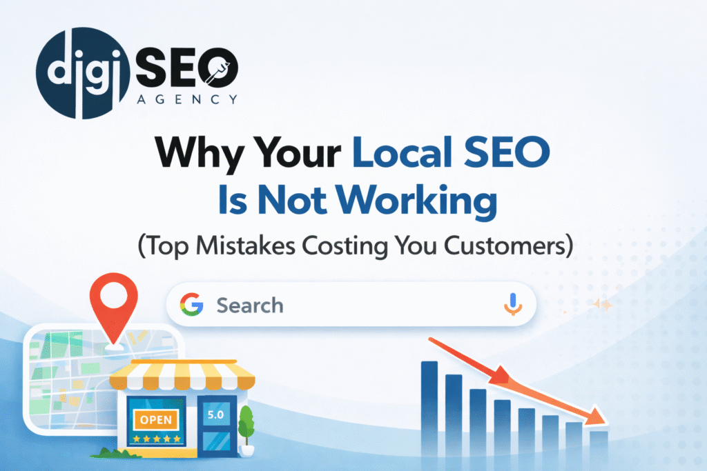 Why Your Local SEO Is Not Working