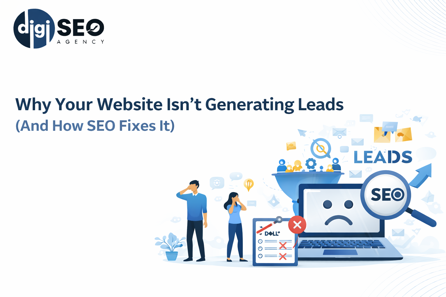 Why Your Website Isn’t Generating Leads (And How SEO Fixes It)
